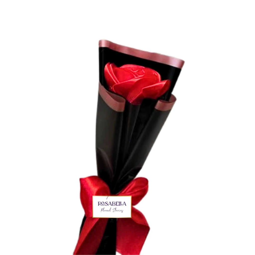 dark red flower bouquet